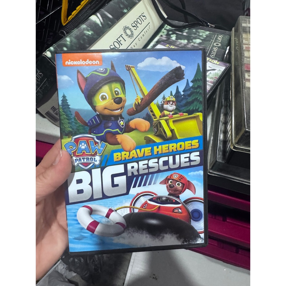 Paw Patrol Brave Heroes Big Rescues Nickelodeon DVD Kids Animated Movie